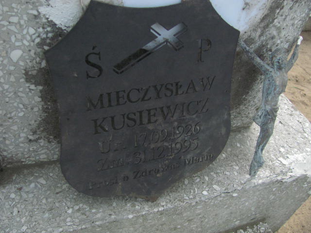 Mieczysław Kusiewicz 1926 Osielsko - Grobonet - Wyszukiwarka osób pochowanych