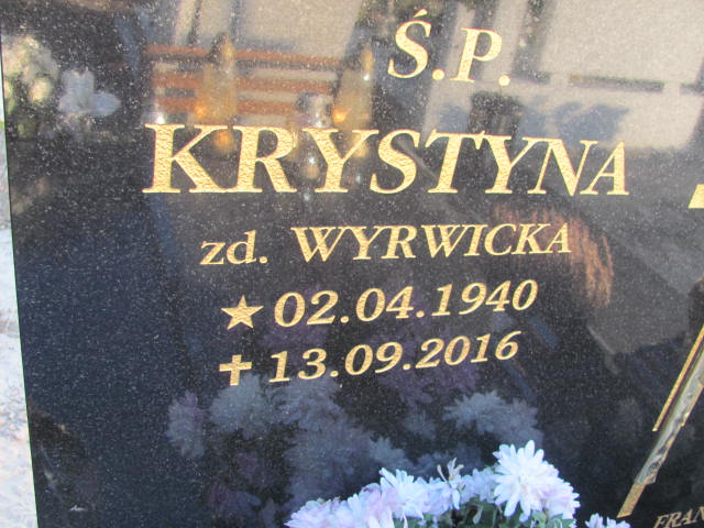 Krystyna Kamińska 1940 Osielsko - Grobonet - Wyszukiwarka osób pochowanych