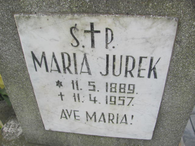 Maria Jurek 1889 Osielsko - Grobonet - Wyszukiwarka osób pochowanych