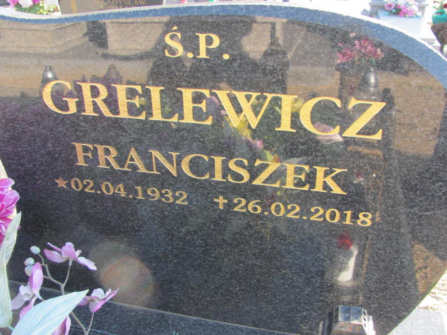 Franciszek Grelewicz 1932 Osielsko - Grobonet - Wyszukiwarka osób pochowanych