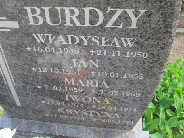 Władysław Burdzy 1948 Osielsko - Grobonet - Wyszukiwarka osób pochowanych