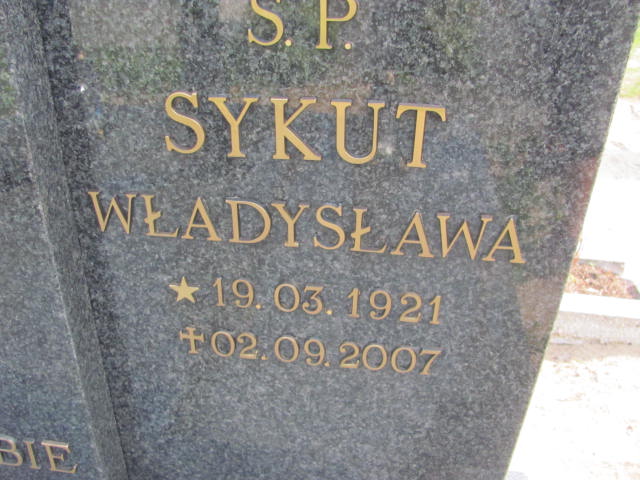 Franciszek Sykut 1922 Osielsko - Grobonet - Wyszukiwarka osób pochowanych