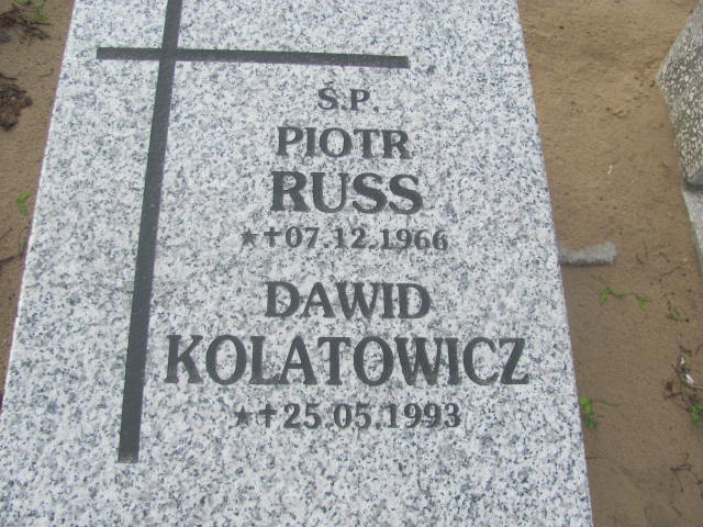Dawid Kolatowicz 1993 Osielsko - Grobonet - Wyszukiwarka osób pochowanych