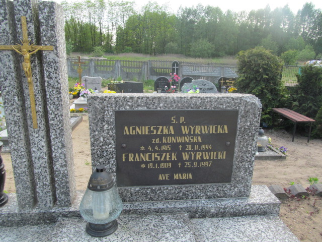 Agnieszka Wyrwicka 1915 Osielsko - Grobonet - Wyszukiwarka osób pochowanych