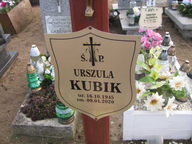 Urszula Kubik 1945 Osielsko - Grobonet - Wyszukiwarka osób pochowanych